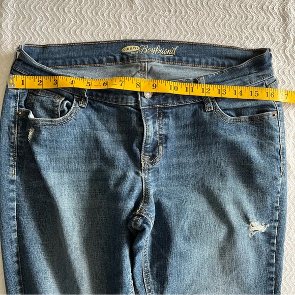 Old Navy Boyfriend Jeans distressed - Picture 9 of 11